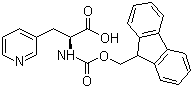 structure of CAS# 175453-07-3, Fmoc-3-(3-吡啶基)-L-丙氨酸