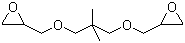 structure of CAS# 17557-23-2, Neopentyl glycol diglycidyl ether