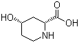 (2R,4S)-4-羟基哌啶-2-羧酸分子结构 (CAS 175671-49-5)
