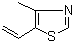 4-Methyl-5-vinylthiazole molecular structure (CAS 1759-28-0)