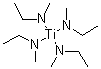 Tetrakis(ethylmethylamino)titanium molecular structure (CAS 175923-03-2)