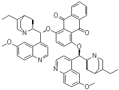 structure of CAS# 176097-24-8, 1,4-Bis(dihydroquinine)anthraquinoneanthraquinone