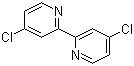 4,4'-Dichloro-2,2'-bipyridine molecular structure (CAS 1762-41-0)