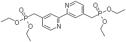 structure of CAS# 176220-38-5, 4,4'-Bis(diethylmethylphosphonate)-2,2'-bipyridine