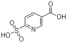 6-Sulfo-3-pyridinecarboxylic acid molecular structure (CAS 17624-03-2)