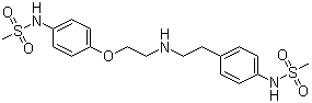 N-去甲基多非利特分子结构 (CAS 176447-94-2)