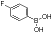 4-Fluorobenzeneboronic acid molecular structure (CAS 1765-93-1)