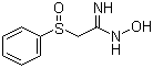 structure of CAS# 17665-59-7, 2-(Phenylsulfinyl)acetamidoxime