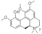 Menisperine iodide molecular structure (CAS 17669-18-0)