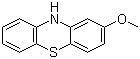 2-甲氧基吩噻嗪分子结构 (CAS 1771-18-2)