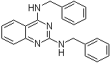 N2,N4-二苄基喹唑啉-2,4-二胺分子结构 (CAS 177355-84-9)
