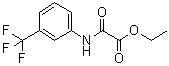 structure of CAS# 17738-86-2, 氧代[[3-(三氟甲基)苯基]氨基]乙酸乙酯