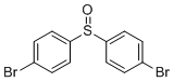 Bis(p-bromophenyl)sulfoxide molecular structure (CAS 1774-37-4)