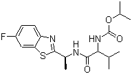 structure of CAS# 177406-68-7, Benthiavalicarb isopropyl