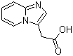 structure of CAS# 17745-04-9, Imidazo[1,2-a]pyridin-3-ylacetic acid