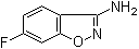 structure of CAS# 177995-38-9, 3-氨基-6-氟-1,2-苯并异恶唑
