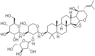structure of CAS# 178064-13-6, (-)-Bacopasaponin C