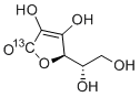 structure of CAS# 178101-88-7, L-Ascorbic acid-1-<sup>13</sup>C