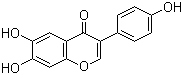 structure of CAS# 17817-31-1, 6,7,4'-Trihydroxyisoflavone