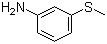 structure of CAS# 1783-81-9, 3-Aminothioanisole