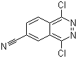 1,4-二氯酞嗪-6-甲腈分子结构 (CAS 178308-61-7)