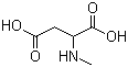 structure of CAS# 17833-53-3, 2-Methylaminosuccinic acid