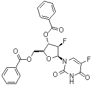 CAS # 178687-87-1, 1-(3,5-Di-O-benzoyl-2-deoxy-2-fluoro-beta-L-arabinofuranosyl)-5-fluoro-2,4(1H,3H)-pyrimidinedione