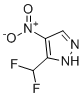 structure of CAS# 1789048-54-9, 3-(difluoromethyl)-4-nitro-1H-pyrazole