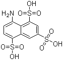 1-Naphthylamine-4,6,8-trisulfonic acid molecular structure (CAS 17894-99-4)