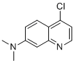 4-氯-N,N-二甲基喹啉-7-胺分子结构 (CAS 178984-46-8)