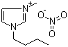 1-丁基-3-甲基咪唑鎓硝酸盐分子结构 (CAS 179075-88-8)