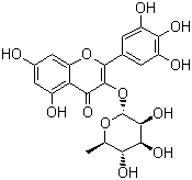 structure of CAS# 17912-87-7, Myricitrin