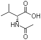structure of CAS# 17916-88-0, N-Acetyl-D-valine