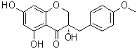 structure of CAS# 17934-12-2, 3,5,7-Trihydroxy-3-(4-methoxybenzyl)-4-chromanone