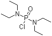 structure of CAS# 1794-24-7, Tetraethylphosphorodiamidic chloride