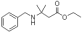 structure of CAS# 17945-54-9, Ethyl 3-(benzylamino)-3-methylbutyrate