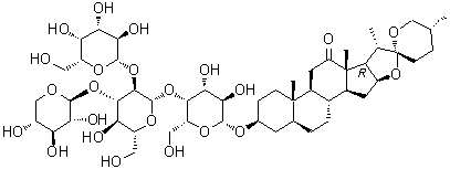 CAS 登录号：179464-23-4, 蒺藜皂苷 D
