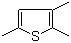 structure of CAS# 1795-05-7, 2,3,5-三甲基噻吩