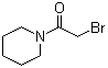 2-Bromo-1-(1-piperidinyl)ethanone molecular structure (CAS 1796-25-4)