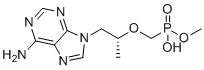 CAS # 1796539-83-7, Tenofovir Related Compound 15, Tenofovir Monomethyl Ester,[(2R)-1-(6-aminopurin-9-yl)propan-2-yl]oxymethyl-methoxyphosphinic acid