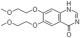 structure of CAS# 179688-29-0, 6,7-Bis-(2-methoxyethoxy)-4(3H)-quinazolinone