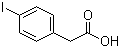 4-Iodophenylacetic acid molecular structure (CAS 1798-06-7)