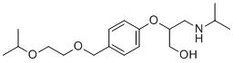 Bisoprolol fumarate EP impurity F molecular structure (CAS 1798418-82-2)