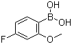 structure of CAS# 179899-07-1, 4-氟-2-甲氧基苯硼酸
