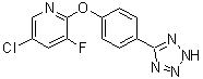 CAS # 1799681-96-1, 5-Chloro-3-fluoro-2-[4-(2H-tetrazol-5-yl)phenoxy]pyridine