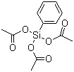 structure of CAS# 18042-54-1, Phenyltriacetoxysilane