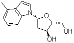 CAS # 180420-84-2, 1-(2-Deoxy-beta-D-erythro-pentofuranosyl)-4-methyl-1H-indole
