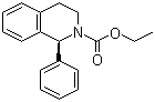 CAS # 180468-42-2, Ethyl (S)-1-phenyl-1,2,3,4-tetrahydro-2-isoquinolinecarboxylate, (S)-3,4-Dihydro-1-phenyl-2(1H)-isoquinolinecarboxylic acid ethyl ester