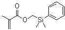 CAS # 18052-92-1, Methacrylic acid (dimethylphenylsilyl)methyl ester