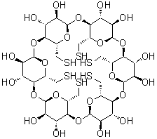 CAS # 180839-60-5, 6A,6B,6C,6D,6E,6F-Hexathio-alpha-cyclodextrin